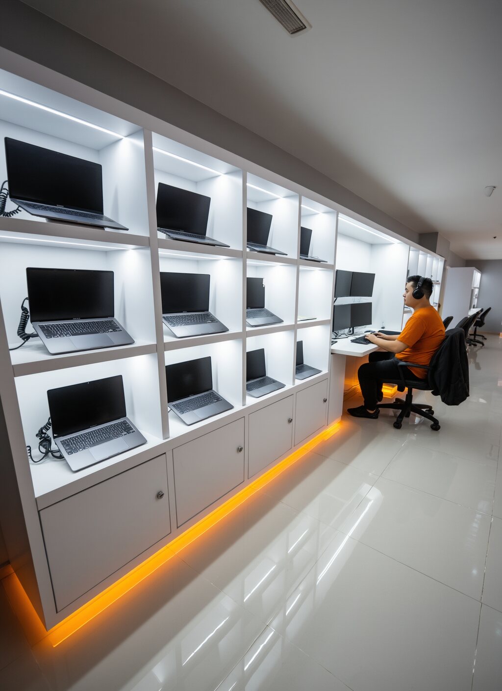 Interior de la tienda AvilaTec